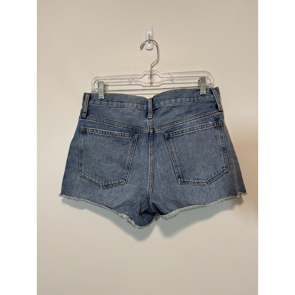 Madewell NWT Relaxed Denim Shorts in Homecrest Wash: Ripped Edition Size 26 - Picture 5 of 8